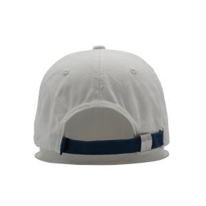 Six Panel High Profile Unstructured Baseball Cap Adjustable Strap