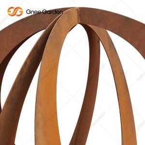 Bespoke Irregular Large Metal Planter Pot anti aging corrosion proof