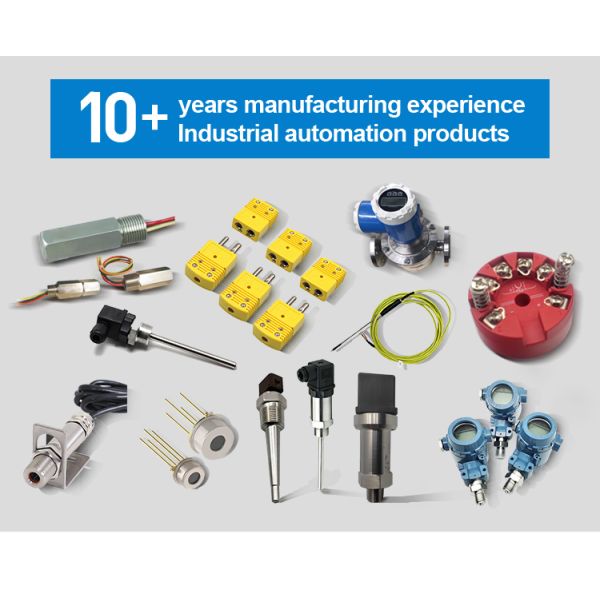 Small Temperature Sensor Pt100 -20-150°C for Machine and Pipe Temperature Measurement