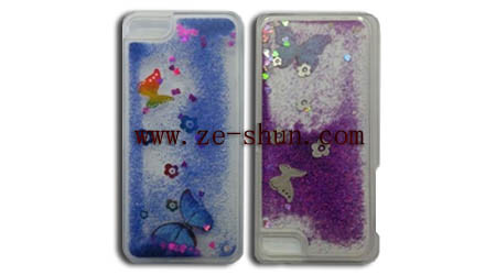 Butterfly Style PC Protector Cover , Mobile Phone Silicon Cases For Iphone 6