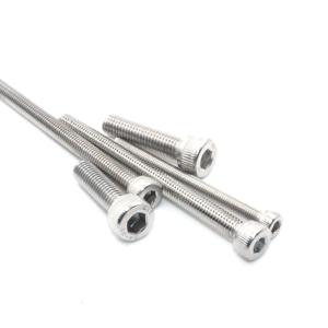Metric Hex Socket Cap Screws SS304 Stainless Steel Din912 Zinc Carbon Steel M4