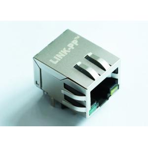 Wholesale ARJM11A1-805-AN-CW4 PCB Mounting 2.5G Magnetic RJ45 Jack Female w/LEDs from china suppliers