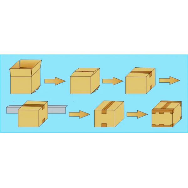60Hz Multi Function Packaging Machine Corrugated Box Carton GL-FX500T