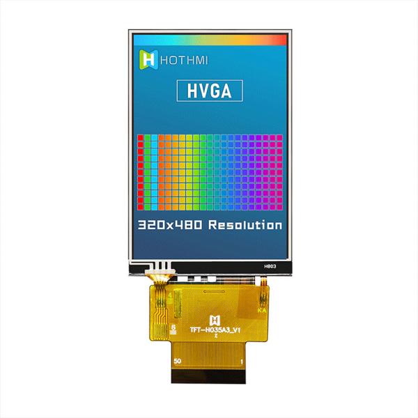 Vertical 3.5 Inch TFT LCD Module , Multifunctional TFT Capacitive Screen