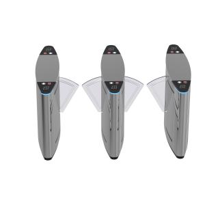 Flap Barrier Turnstile Access System Low Energy Consumption For School
