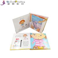 China Educational Die Cutting Custom Hardcover Book Printing Cardboard Touch And Feel Books for sale