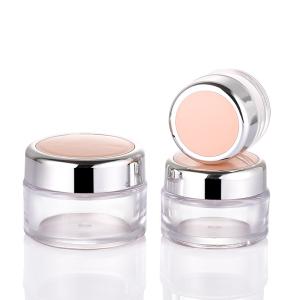 Luxury Empty Cosmetic Jars , Biodegradable Plastic Jars 8oz Capacity