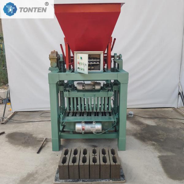 Roadside Stone Molding Machine Concrete Semi-automatic Hollow Brick Making Machine