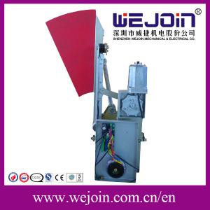 Security Lane 900mm Card Reader Flap Barrier Gate Swing Gate Turnstile