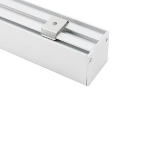 Rectangular U Shape Strip Light Office Lighting Suspended Led Profile Aluminium