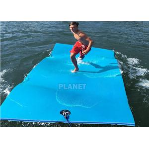 Wholesale Yellow Inflatable Water Games Sea Pool EVA Floating Mat from china suppliers
