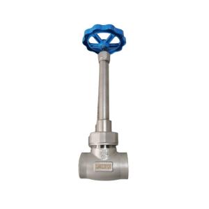 Wholesale DN40 Manual Stainless Steel Cryogenic Globe Valve For LN2 from china suppliers