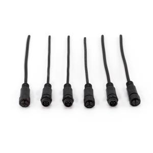 Circular Outdoor Electronic Waterproof Connector 8 Pin Ip67 CE Certified