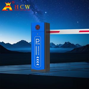 HCW 24V Adjustable Arm Speed Pole Barrier Gate with 2-6m Boom Length for High