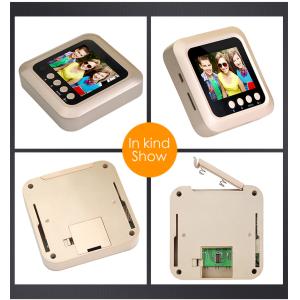 wide angle glass lens Brass Door Eye with cover peeping door viewer