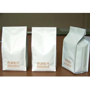 Wholesale Ceramic Quad Seal Tea Packaging Pouches Stand Up Side Gusset from china suppliers