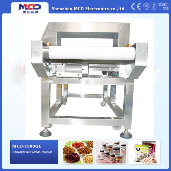 Conveyor Belt Tunnel Metal Detector For Biscuits / Bread / Burger / Confectioner