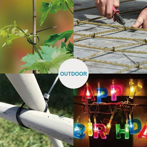 Plastic Colour Coded Cable Ties Versatile Secure High Durability