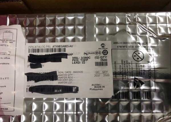 Quality SPI 8 Bit 32MHz Wireless Microcontroller Microchip Atmel ATXMEGA8E5-AU for sale