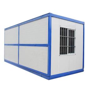 Warehouse Steel Folding Container House Fireproof With Q235 / Q345 Light Steel