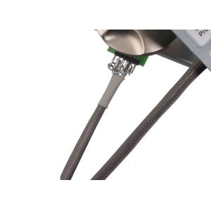 Wholesale Custom White Braided Sleeving , Expandable Automotive Wire Sheathing from china suppliers