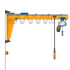 High Lifting Height New Wall Mounted Jib Crane With Chain Hoist