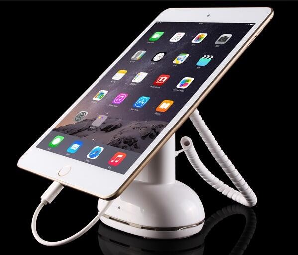 COMER detachable anti-theft tablet counter display stand with lock charging &