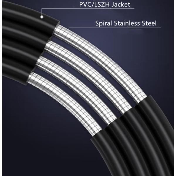 5.0mm Optic Fiber Patch Cord Cable Simplex LC/UPC-LC/UPC Singlemode Patch Cable