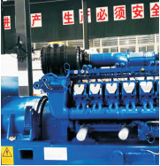 Silent Natural Gas Generator Set 800kW Water Cooled Generator