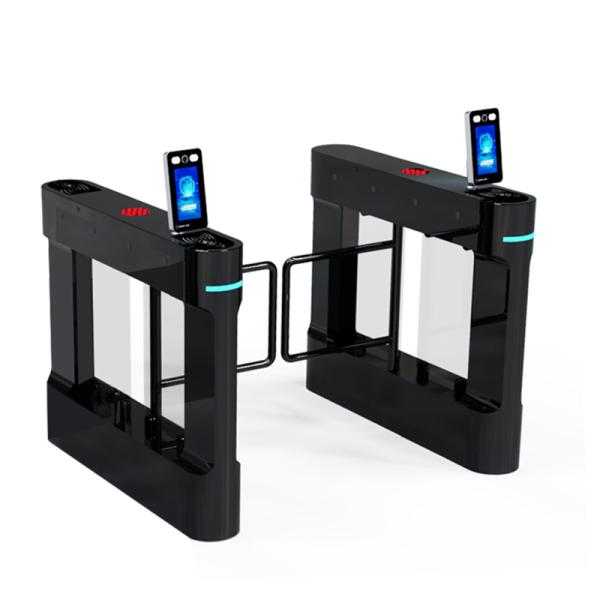 Face Recognition Access Control System Turnstile Gate with RFID Card Reader for