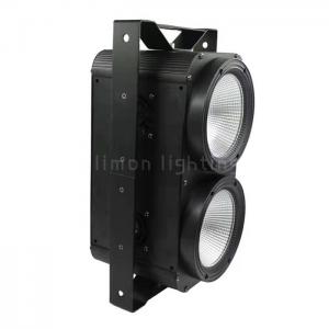 Wholesale 2019 New Arrival 2X100W 2 Eyes RGBW 4in1 COB LED Audience Stage Blinder Light from china suppliers