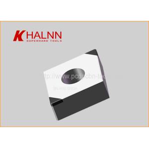 Brazed Indexable PCBN Inserts Finishing Machining Hardened Steel Ball Screw