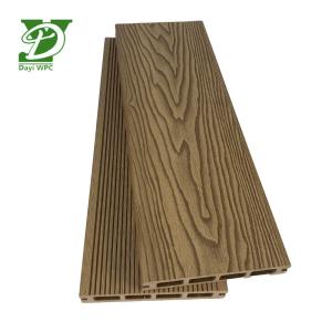Modern Waterproof Wood Plastic Composite Decking Solution