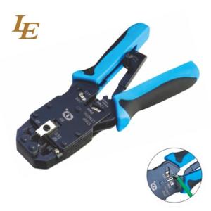 Modular Tool For Crimping Stripping And Cutting Network Wiring With Higher