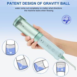 IPX7 Retractable oral irrigator Water Flosser Professional Cordless Dental Mini
