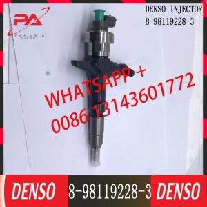 8-98119228-3 Disesl fuel injector 8-98011604-5 095000-6980 8-98119228-3 for