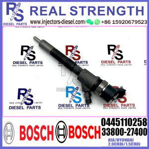 Wholesale Diesel Fuel Common Rail Injector 0445110257 0986435156 0445110258 33800-27400 For KIA/HYUNDAI 2.0CRDi/1.5CRDi Engine from china suppliers