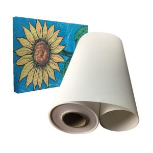 Matte Blank Poly Cotton Canvas Roll For Large Format Printing