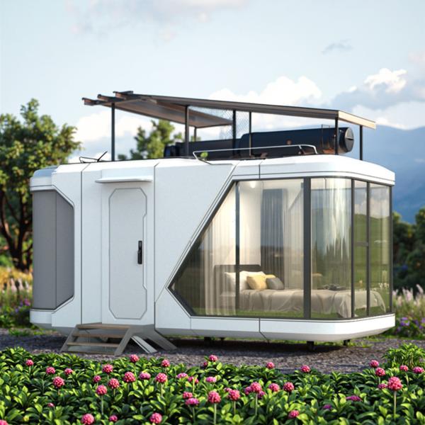 Intelligent and Exquisite Steel Structure space Capsule Waterproof Carport