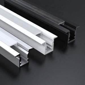Profiles Aluminium Extrusion For LED Strip Lighting Square Anodized