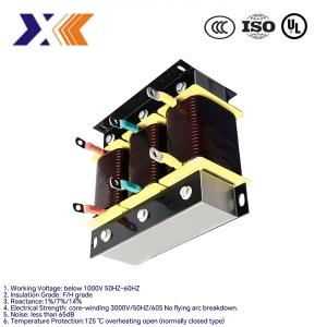 High Power Equipment Home Appliance Filter Reactor with 480V 80kVA and 10A Rated