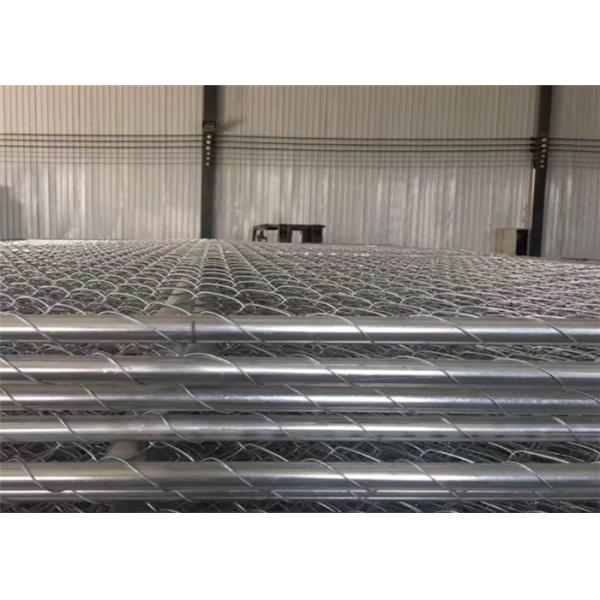 Durable Chain Link Mesh Fence Gate For Animal Deer Ranch Enclosure