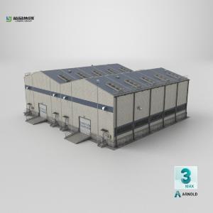 Buy cheap High Load Bearing Steel Structure Warehouse Graphic Design Prepainted Steel from wholesalers