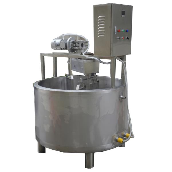 200KG-2000KG Capacity Stainless Steel Cheese Pasteurization Vat for Food Beverage