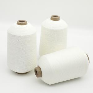 Polyester High Elastic Recycled Cotton Yarn 140d Environment Friendly Knitting