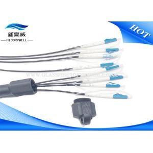 PDLC 4F SM SX Fiber Optic Patch Cables LSZH 4.8mm Length With 50M 100M