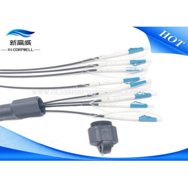PDLC 4F SM SX Fiber Optic Patch Cables LSZH 4.8mm Length With 50M 100M