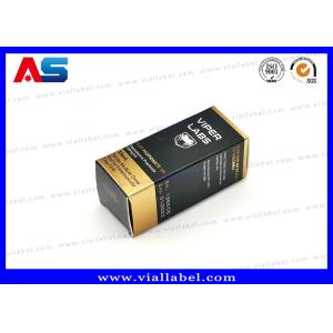 Foldable Small 3d Hologram Vial Box For Oil Vials Bottles Pharmacy Packing With