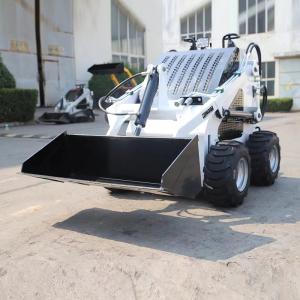 China Track Wheel CE/EPA/EURO 5 Mini Skid Steer Loader With Bucket Trencher