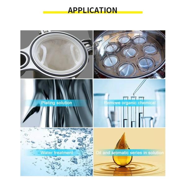 Polypropylene Needle Felt Filter Bags With Stitched Seam Construction